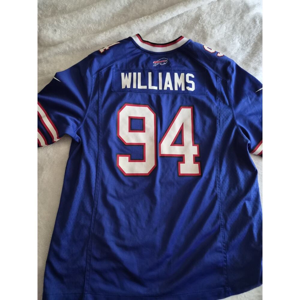 Size L Mario Williams NFL Buffalo Bills #94 Authentic On Field Nike Jersey